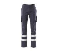 Mascot Macmichael Workwear Service Trousers With Reflective Tape (Dark Navy) (42.5) (Leg Length - Long)
