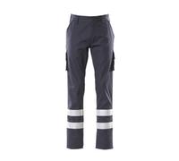 Mascot Macmichael Workwear Service Trousers With Reflective Tape (Dark Navy) (42.5) (Leg Length - Regular)