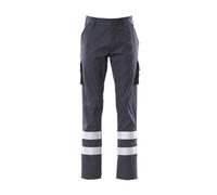 Mascot Macmichael Workwear Service Trousers With Reflective Tape (Dark Navy) (44.5) (Leg Length - Long)