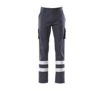 Mascot Macmichael Workwear Service Trousers With Reflective Tape (Dark Navy) (46.5) (Leg Length - Regular)