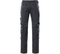 Mascot Mannheim Mens Black Anthracite Workwear Site Trousers 34.5" Waist 30" Leg