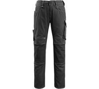 Mascot Mannheim Mens Black Anthracite Workwear Site Trousers 38.5" Waist 32" Leg
