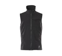 Mascot Men's Accelerate Two Tone 4 Way Stretch Lightweight Gilet in Black | Size: 3XL Mascot Black 3XL