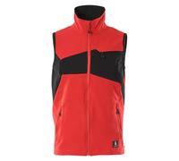 Mascot Men's Accelerate Two Tone 4 Way Stretch Lightweight Gilet in Light Red | Size: Small Mascot Light Red S