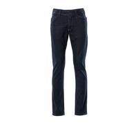 Mascot Men's Frontline Manhattan Washed Denim Jeans in Dark Blue | Size: 32S Mascot Dark Blue 32S
