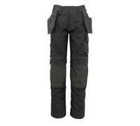 Mascot Men's Industry Holster Pocket Work Trousers 34.5R in Charcoal | Size: 34R Mascot Charcoal 34R