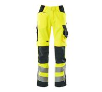 Mascot Mens Kendal Safe Supreme Hi-Vis Work Trousers MA888