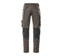 Mascot Men's Unique Knee Pad Pockets Work Trousers in Dark Grey | Size: 28R Mascot Dark Grey 28R