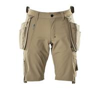 Mascot Workwear 17149 Advanced Shorts with holster pockets Light Khaki 34.5"