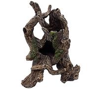 Mascot Pets Large 20cm Tree Root Drift Wood Stump Fish Tank Ornament Aquarium Terrarium Vivarium Reptile Cave Hide Aquatic Decoration