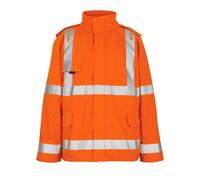 Mascot Safe Aqua Feldbach Rain Jacket (Hi-Vis Orange) (Small)