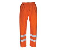 Mascot Safe Aqua Wolfsberg Rain Trousers (Hi-Vis Orange) (Large)