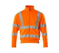 Mascot Workwear 50115 Safe Classic Sweatshirt with zipper Hi-Vis Orang L