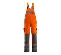 Mascot Safe Compete Barras Bib & Brace (Hi-Vis Orange/anthracite) (38.5) (Leg Length - Regular)
