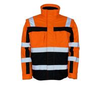 Mascot Safe Compete Loreto Winter Jacket (Hi-Vis Orange) (X Large)