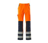 Mascot Safe Compete Olinda Trousers - Hi-Vis Orange/navy (Hi-Vis Orange/navy Blue) (31.5) (Leg Length - Long)