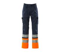 Mascot Safe Compete Patos Trousers (Navy/hi-Vis Orange) (30.5) (Leg Length - Long)