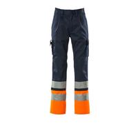 Mascot Safe Compete Patos Trousers (Navy/hi-Vis Orange) (38.5) (Leg Length - Short)