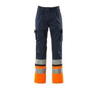 Mascot Workwear 12379 Safe Compete Trousers with kneepad pockets Navy/ 40.5" 35"