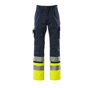 Mascot Safe Compete Patos Trousers (Navy/hi-Vis Yellow) (36.5) (Leg Length - Regular)