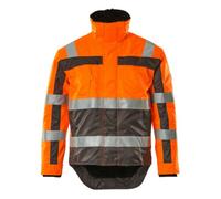 Mascot Workwear 07223 Safe Compete Winter Jacket Hi-Vis Orange/Anthrac M