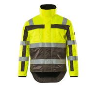 Mascot Workwear 07223 Safe Compete Winter Jacket Hi-Vis Yellow/Anthrac M