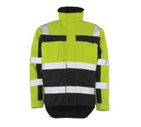 Mascot Safe Compete Teresina Winter Jacket (Hi-Vis Yellow/navy Blue) (Small)