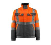 Mascot Safe Light Forster Work Jacket (Hi-Vis Orange/dark Anthracite) (Medium)
