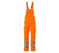 Mascot Workwear 18869 Safe Light Bib & Brace Hi-Vis Orange Waist: 30.5" 30"