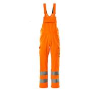 Mascot Workwear 18869 Safe Light Bib & Brace Hi-Vis Orange Waist: 32.5" 30"