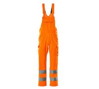Mascot Workwear 18869 Safe Light Bib & Brace Hi-Vis Orange Waist: 36.5" 32"
