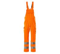 Mascot Workwear 18869 Safe Light Bib & Brace Hi-Vis Orange Waist: 46.5" 35"