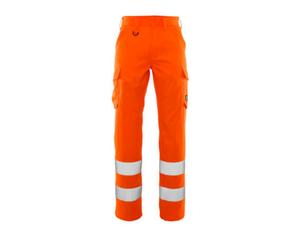Mascot Safe Light Thigh Pocket Trousers (Hi-Vis Orange) (32.5) (Leg Length - Short)