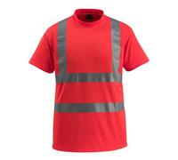 Mascot Safe Light Townsville T-Shirt (Hi-Vis Red) (Xxxx Large)