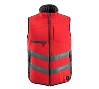 Mascot Workwear 15565 Grimsby Safe Supreme Winter Gilet Hi-Vis Red/Dar M