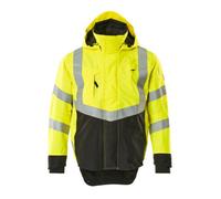 Mascot Safe Supreme Harlow Outer Shell Jacket (Hi-Vis Yellow/black) (Large)