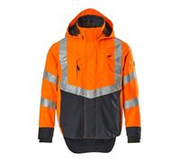 Mascot Safe Supreme Harlow Waterproof Jacket with Reflective Strips and Hood