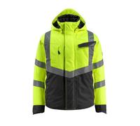 Mascot Workwear 15535 Safe Supreme Winter Jacket Hi-Vis Yellow/Black 2 2XL