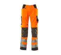 Mascot Safe Supreme Kendal Trousers - Hi-Vis Orange/dark Anthracite (32.5) (Leg Length - Short)