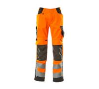Mascot Workwear 15579 Safe Supreme Trousers with kneepad pockets Hi-Vi 34.5" 35"