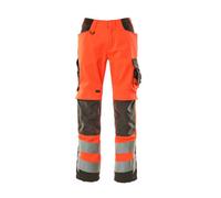 Mascot Safe Supreme Kendal Trousers - Hi-Vis Red/dark Anthracite (33.5) (Leg Length - Long)