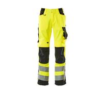 Mascot Safe Supreme Kendal Trousers - Hi-Vis Yellow/black (35.5) (Leg Length - Short)