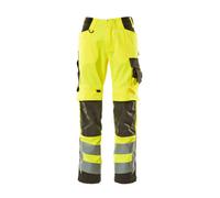 Mascot Safe Supreme Kendal Trousers - Hi-Vis Yellow/dark Anthracite (35.5) (Leg Length - Short)