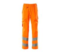 Mascot Safe Supreme Over Trousers With Kneepad Pockets (Hi-Vis Orange) (Small)