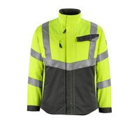 Mascot Oxford Work Jacket Hi-vis Yellow/Dark Anthracite - XXXXL