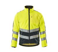 Mascot Safe Supreme Sheffield Fleece Jacket (Hi-Vis Yellow/dark Navy Blue) (X Large)