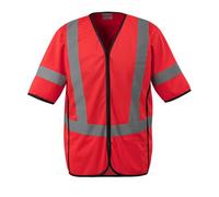 Mascot Safe Supreme Traffic Vest (Hi-Vis Red) (Large)