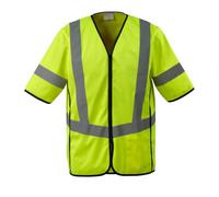 Mascot Safe Supreme Traffic Vest (Hi-Vis Yellow) (Small)
