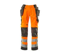 Mascot Workwear 15531 Safe Supreme Trousers with holster pockets Hi-Vi 30.5" 35"