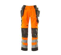 Mascot Safe Supreme 15531 Hanging Pockets Big Work Pants Orange 50 / 30